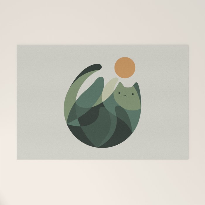 Cat Landscape 121 Welcome Mat Gallery Image 1