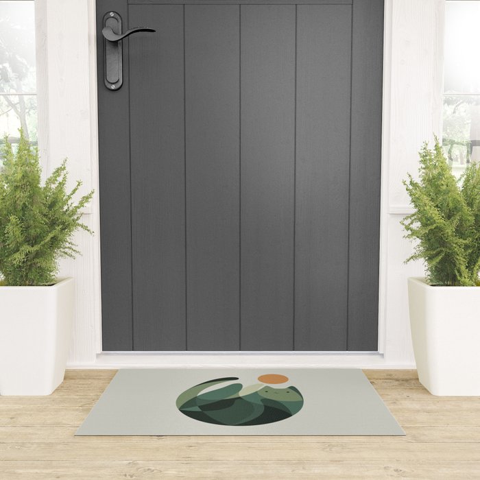 Cat Landscape 121 Welcome Mat Gallery Image 3