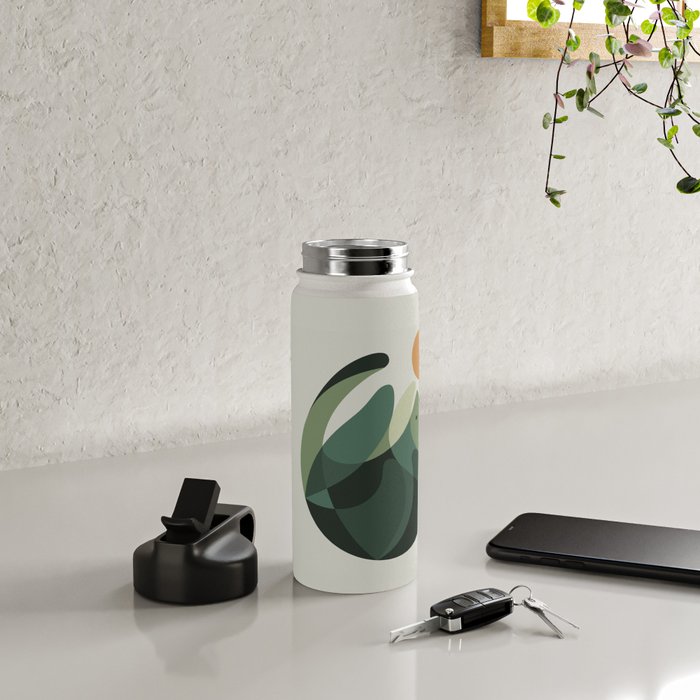 Cat Landscape 121 Water Bottle Gallery Image 4