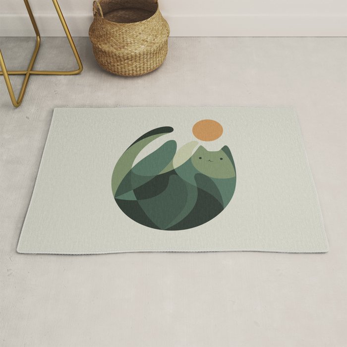 Cat Landscape 121 Rug Gallery Image 1