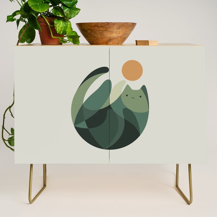Cat Landscape 121 Credenza Gallery Image 1