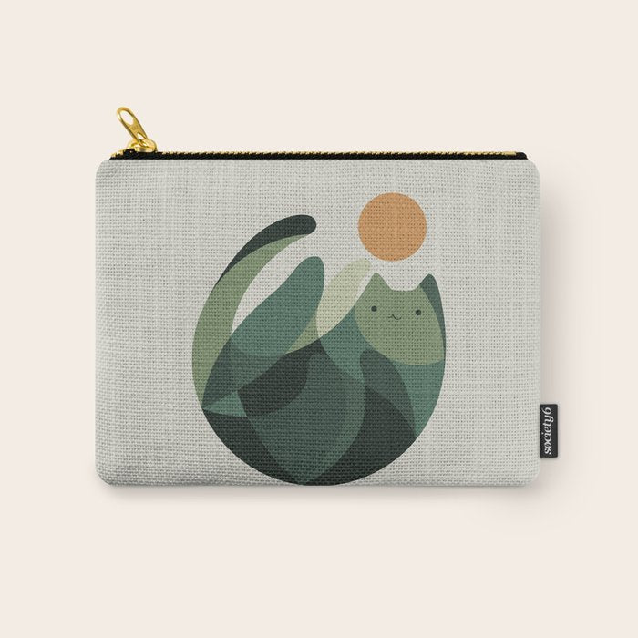 Cat Landscape 121 Carry All Pouch Gallery Image 1