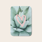 Succulent love Bath Mat Gallery Image 1