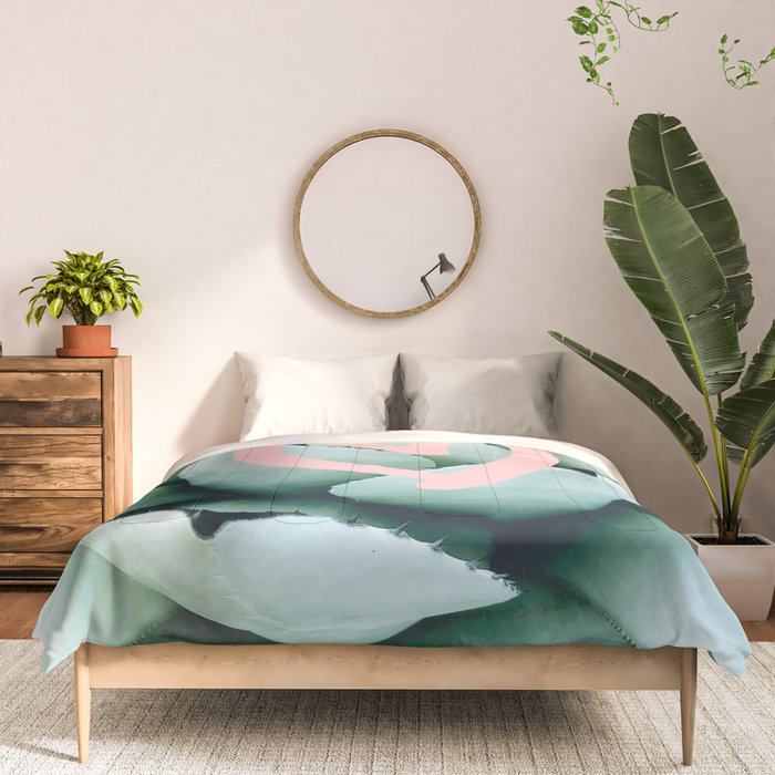 Succulent love Comforter Gallery Image 3