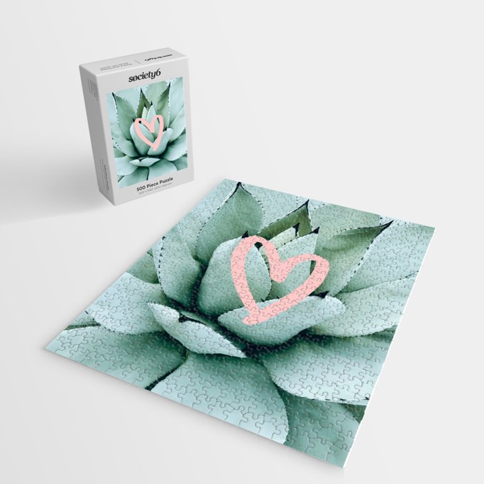 Succulent love Jigsaw Puzzle Gallery Image 2