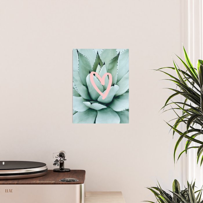 Succulent love Poster Gallery Image 2
