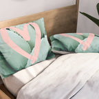 Succulent love Pillow Sham Gallery Image 2