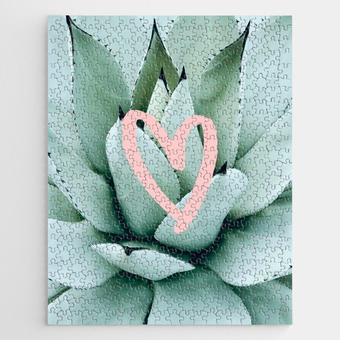 Succulent love Jigsaw Puzzle Gallery Image 1