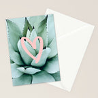 Succulent love Stationery Card Gallery Image 2
