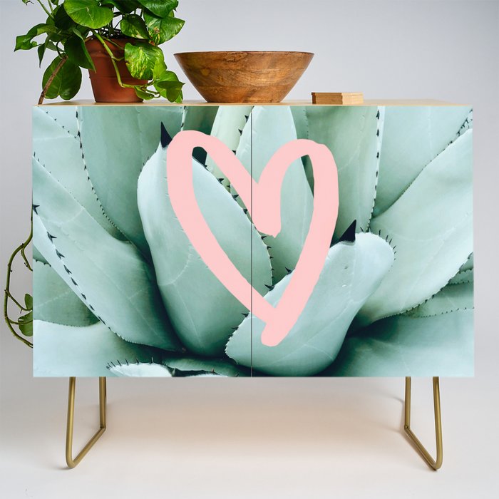 Succulent love Credenza Gallery Image 1