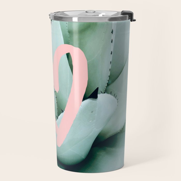 Succulent love Travel Mug Gallery Image 2