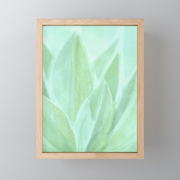 Spring Succulent Mini Art Print Gallery Image 1