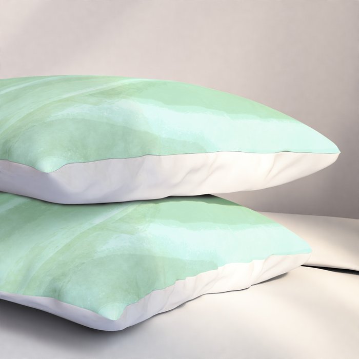 Spring Succulent Pillow Sham Gallery Image 3