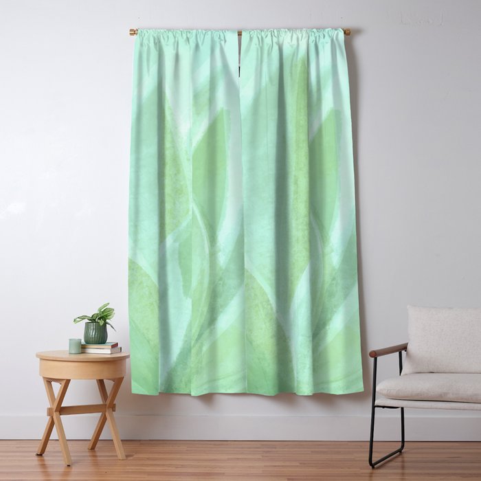 Spring Succulent Window Curtain Gallery Image 1