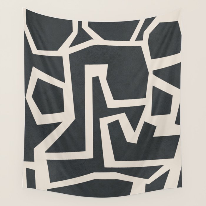 Fragmented Paths 1 Wall Tapestry Gallery Image 4
