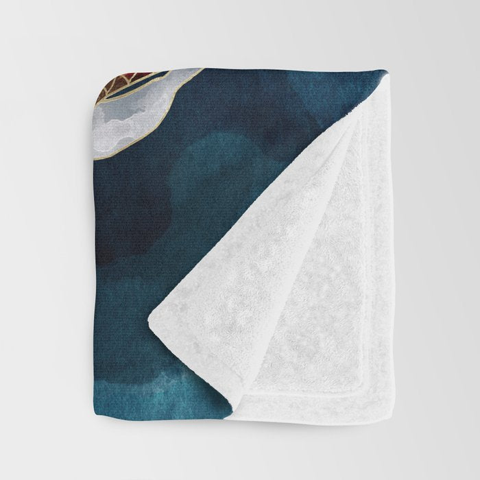 Metallic Koi II Throw Blanket Gallery Image 3