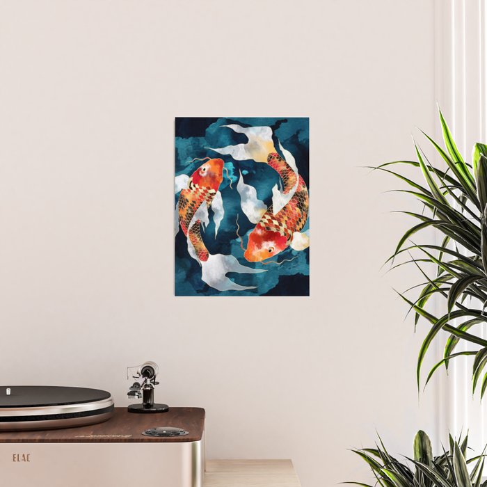 Metallic Koi II Poster Gallery Image 2