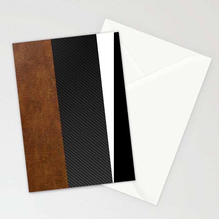 Carbon Leather Mix Stationery Card Gallery Image 2