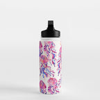Jellyfish - Magenta Palette Water Bottle Gallery Image 3