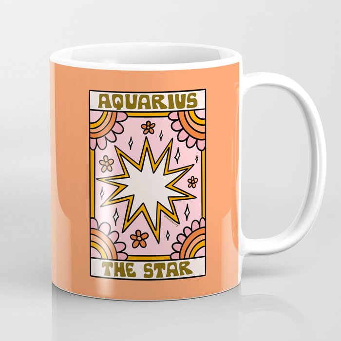 Aquarius Tarot Card Coffee Mug Gallery Image 1