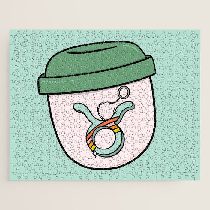 Taurus Keychain Jigsaw Puzzle Gallery Image 1