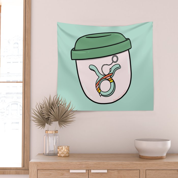 Taurus Keychain Wall Tapestry Gallery Image 2