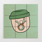 Taurus Keychain Wood Wall Art Gallery Image 1