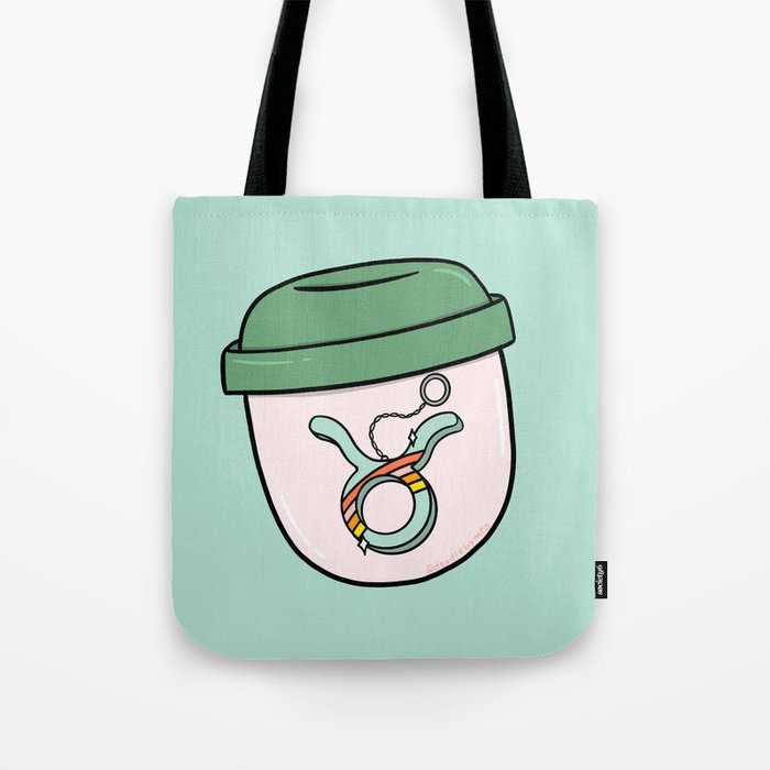Taurus Keychain Tote Bag Gallery Image 1