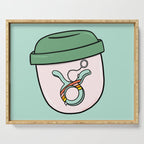 Taurus Keychain Serving Tray Gallery Image 1