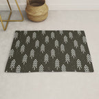 Pine Trees . Charcoal Rug Gallery Image 1