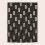 Pine Trees . Charcoal Poster Gallery Image 4