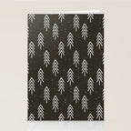 Pine Trees . Charcoal Stationery Card Gallery Image 2