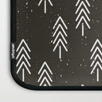 Pine Trees . Charcoal Laptop Sleeve Gallery Image 3