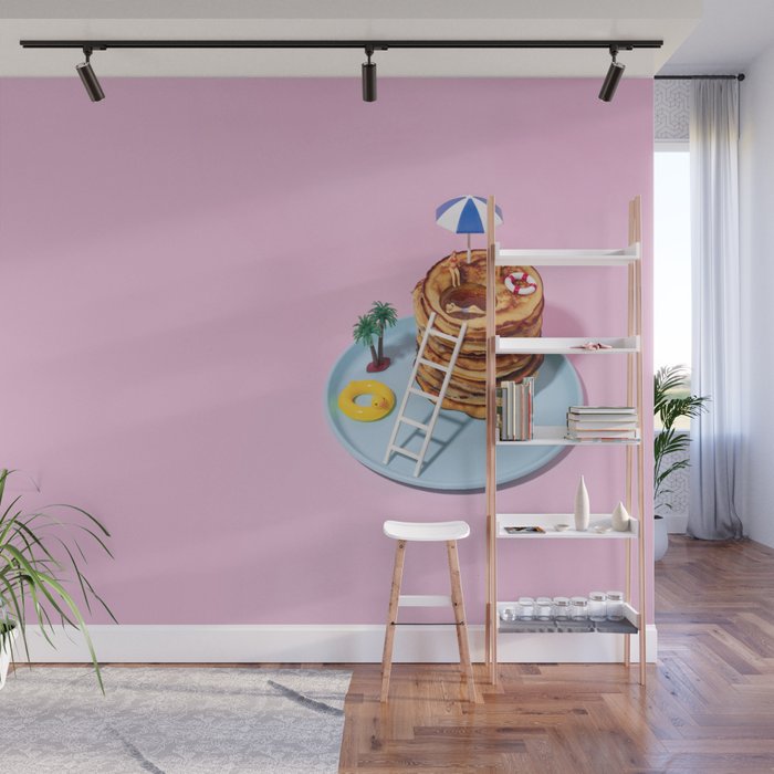 Pancakes pool Wall Mural