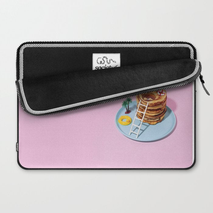 Pancakes pool Laptop Sleeve Gallery Image 2