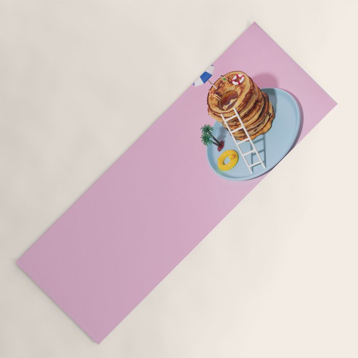 Pancakes pool Yoga Mat Gallery Image 1