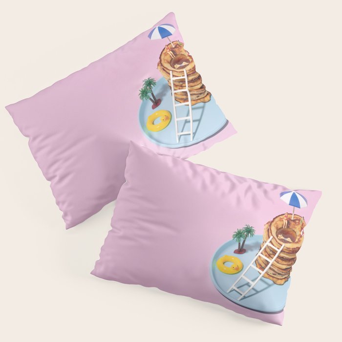 Pancakes pool Pillow Sham Gallery Image 1