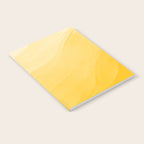 Monochromatic Pale Yellow into Gold Abstract Painting Notebook Gallery Image 2