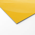Monochromatic Pale Yellow into Gold Abstract Painting Welcome Mat Gallery Image 2