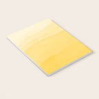 Monochromatic Pale Yellow into Gold Abstract Painting Notebook Gallery Image 3