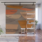 Transparent Shapes #1 Wall Mural Gallery Image 1