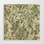 Leafy autumn forest GW Wood Wall Art Gallery Image 1