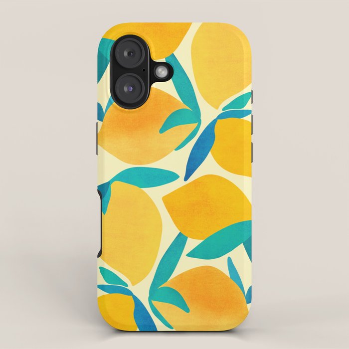 Mangoes - Tropical Fruit Illustration iPhone Case Gallery Image 1