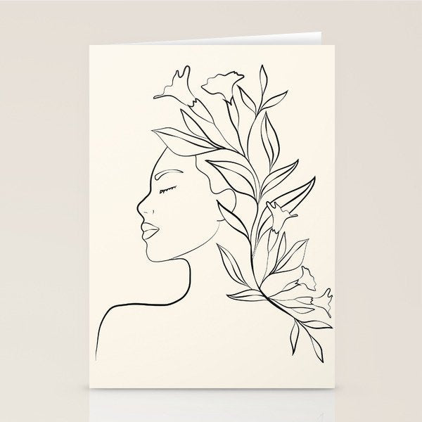 Blooming I Stationery Card Gallery Image 2