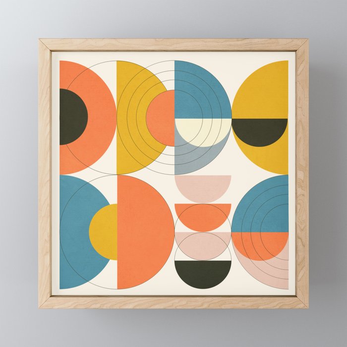 Roud Flow No. 7 Mini Art Print Gallery Image 1