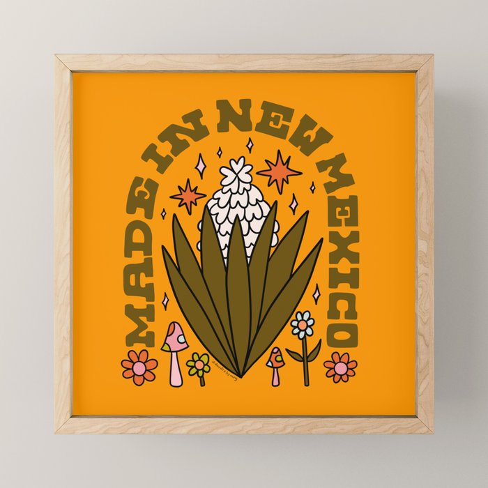 Made In New Mexico Mini Art Print Gallery Image 1