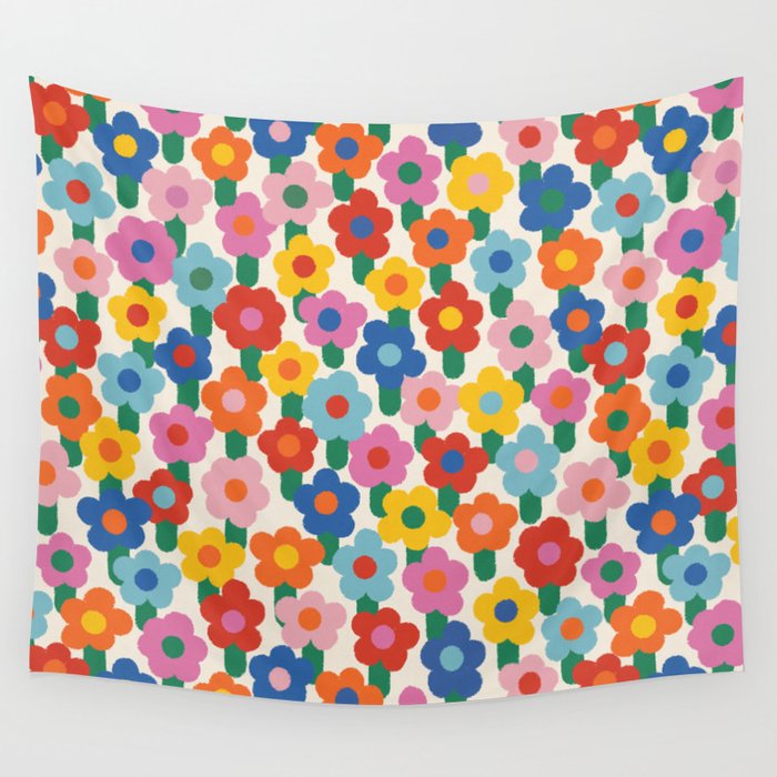 Summer Garden #5 Wall Tapestry Gallery Image 4