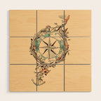 Bon Voyage Wood Wall Art Gallery Image 1