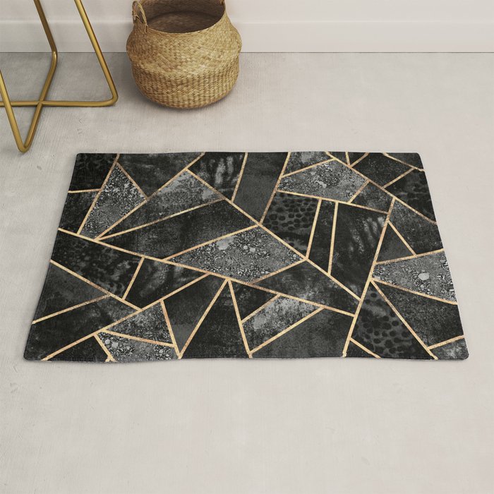 Black Stone 2 Rug Gallery Image 1