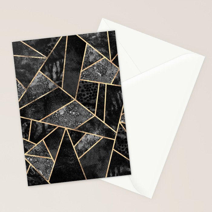 Black Stone 2 Stationery Card Gallery Image 2